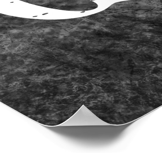 Grunge Board Games Wall Decoder Poster (Ecke)