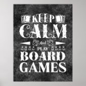 Grunge Board Games Wall Decoder Poster (Vorne)