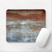 Grunge-Braun-Rost-Texturmuster Mousepad (Mit Mouse)