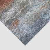Grunge-Braun-Rost-Texturmuster Seidenpapier (Ausschnitt)