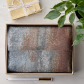 Grunge-Braun-Rost-Texturmuster Seidenpapier (Geschenk)