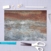 Grunge-Braun-Rost-Texturmuster Seidenpapier (Handwerk)