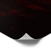 Grunge braune abstrakte Textur Poster (Ecke)