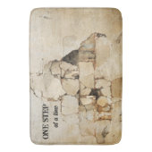 Grunge Brick Industrial Badematte (Vorderseite Vertikal)