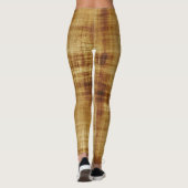 Grunge Brown Leggings (Rückseite)