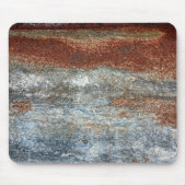 Grunge Brown Rust Textur Muster Mousepad (Vorne)