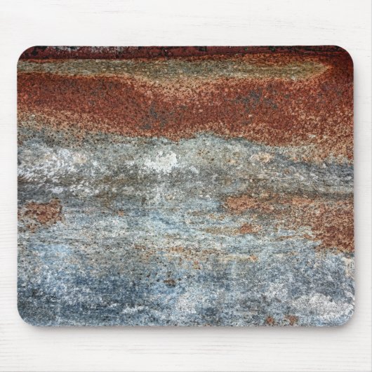 Grunge Brown Rust Textur Muster Mousepad (Vorne)