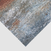 Grunge Brown Rust Textur Muster Seidenpapier (Ausschnitt)