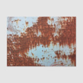 Grunge Brown Rusted Metal Muster 2 Seidenpapier (Vorderseite)