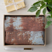 Grunge Brown Rusted Metal Muster 2 Seidenpapier (Geschenk)