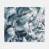 Grunge brush strokes background fleecedecke (Vorderseite (Horizontal))