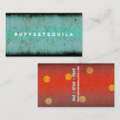 Grunge Business Card Visitenkarte (Vorne/Hinten)