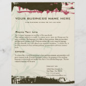 Grunge Business Design Flyer (Vorne)