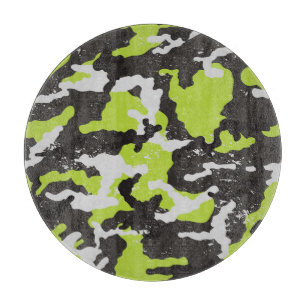 Grunge Camouflage Vintager Hintergrund Schneidebrett