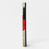 Grunge Canada-Flagge Case-Mate iPhone Hülle (Hinten/Links)