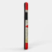 Grunge Canada-Flagge Case-Mate iPhone Hülle (Hinten/Rechts)