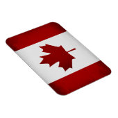 Grunge Canadian Flag Magnet (Rechte Seite)