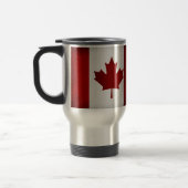 Grunge Canadian Flag Reisebecher (Links)