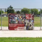 Grunge Cheer Senior Sport Banner (Insitu)