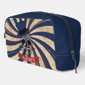 Grunge Circus Sugar Skull Ringmaster Personalisier Waschbeutel (Rechte Ecke)