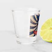 Grunge Circus Sugar Skull Ringmaster Schnapsglas (Links)