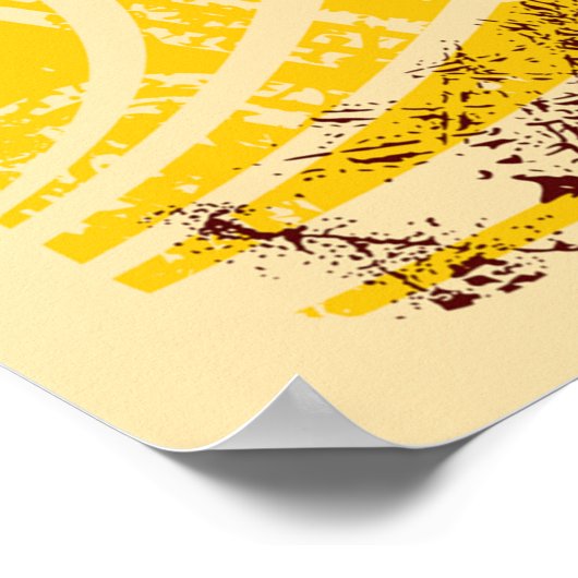 Grunge City Poster (Ecke)