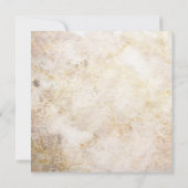 Grunge-Cocktail-Glas-Party Einladungs-Rot Einladung (Rückseite)