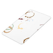 Grunge Coffestain Magnet (Linke Seite)