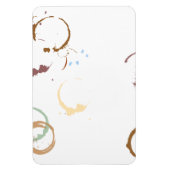 Grunge Coffestain Magnet (Vertikal)