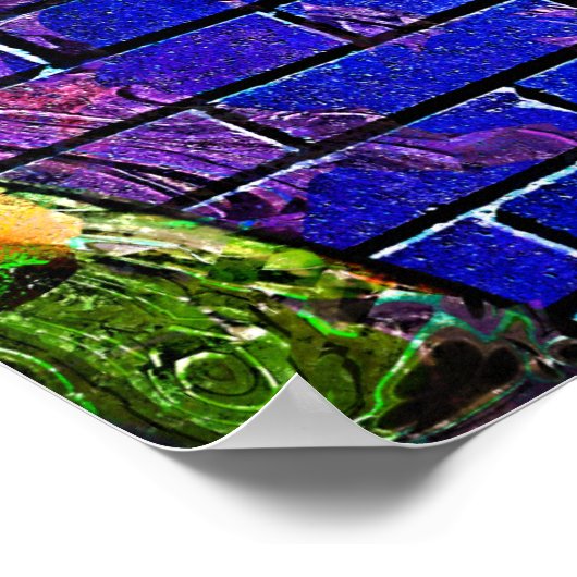 Grunge Collage Poster (Ecke)