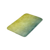 Grunge Colors - Gelb & Blau Badematte (Schrägansicht)