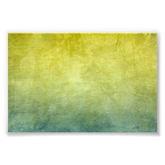 Grunge Colors - Gelb & Blau Fotodruck (Vorne)