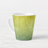 Grunge Colors - Gelb & Blau Milchtasse (Linke Ecke)