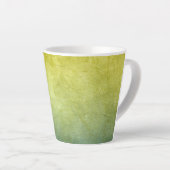 Grunge Colors - Gelb & Blau Milchtasse (Rechte Ecke)