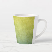 Grunge Colors - Gelb & Blau Milchtasse (Rechts)