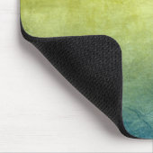 Grunge Colors - Gelb & Blau Mousepad (Ecke)