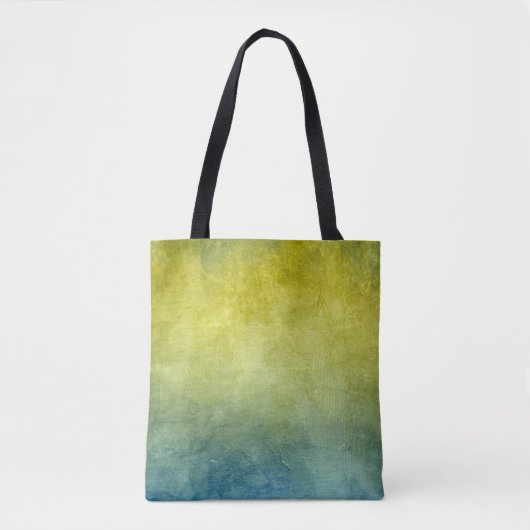 Grunge Colors - Gelb & Blau Tasche (Vorderseite)