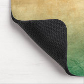 Grunge Colors - Orange & Green Mousepad (Ecke)