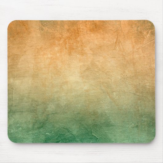 Grunge Colors - Orange & Green Mousepad (Vorne)