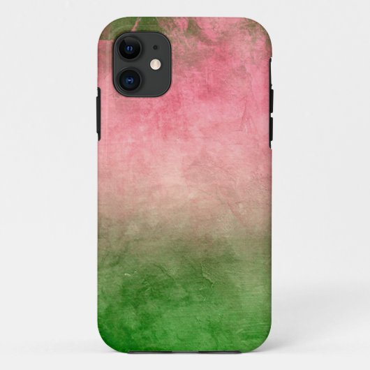 Grunge Colors - Rose Pink & Green Case-Mate iPhone Hülle (Rückseite)