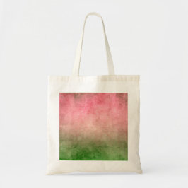 Grunge Colors - Rose Pink & Green Tragetasche