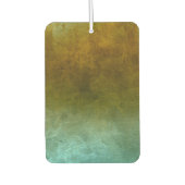 Grunge Colors - Rusty Brown & Turquoise Autolufterfrischer (Vorderseite)