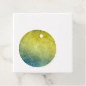 Grunge Colors - Yellow & Blue Geschenkanhänger (Beispiel)