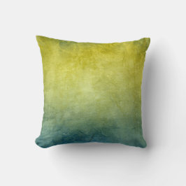 Grunge Colors - Yellow & Blue Kissen