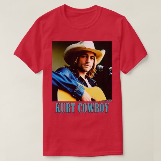 Grunge Cowboy Parody T-Shirt (Design vorne)