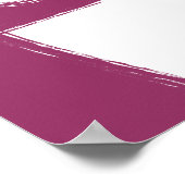 Grunge Cupcake Poster (Ecke)