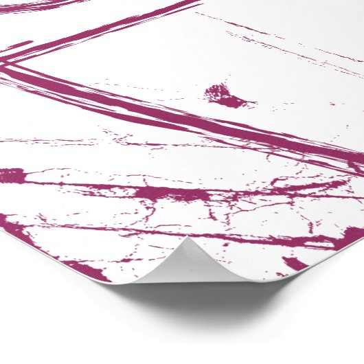 Grunge Cupcake Poster (Ecke)