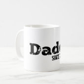 Grunge Daddy Seit 2014 Kaffeetasse (Vorderseite Links)