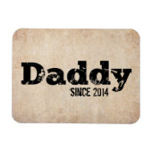 Grunge Daddy Seit 2014 Magnet (Horizontal)