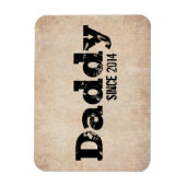 Grunge Daddy Seit 2014 Magnet (Vertikal)